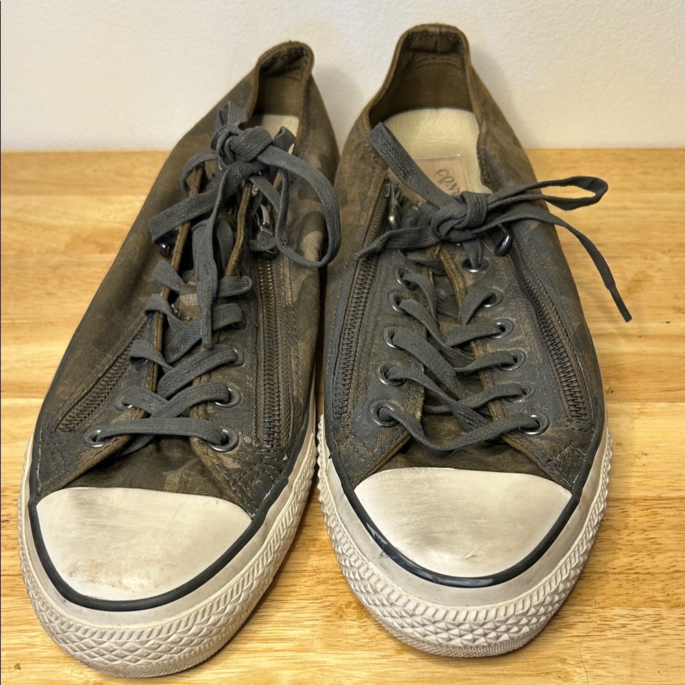 Converse Black and White Low-Top Sneakers